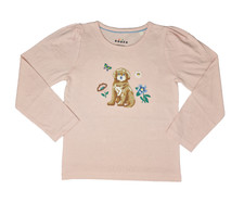 Boden Girls Top Pink Dog