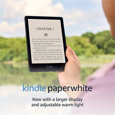 Kindle Paperwhite 6.8” 8GB 11th-gen Waterproof Audible 300ppi built-in light 8GB