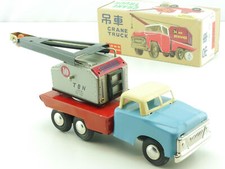 Mf 774 Crane Truck Tin Toy China Old Really Near Mint N Mib 1411-24-19