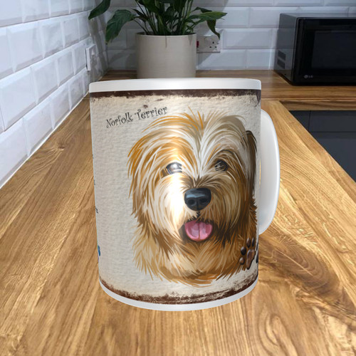 Norfolk terrier dog 11oz - dog,