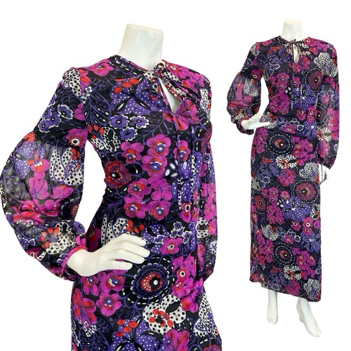 Vtg 60s 70s - 70s, black