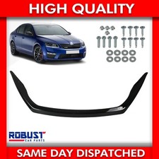 Front bumper spoiler lip abs - front,