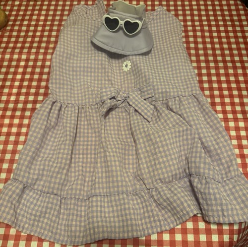 Dog easter dress medium - easter,
