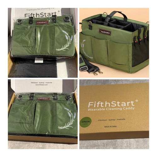New large green cleaning caddy - large,
