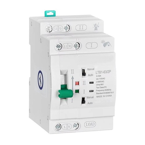 For ats style 110v transfer - ats, 2p
