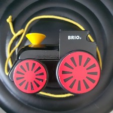 Black Brio Pull Train Engine