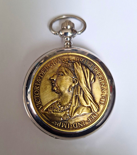 Silver polished full hunter - full,