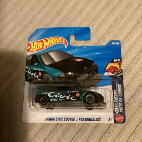 Hot wheels honda civic custom - hot,