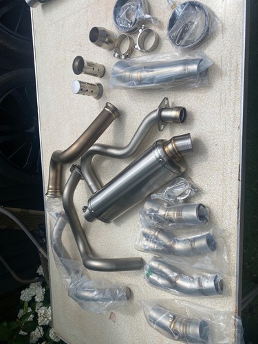 Motor cycle exhaust parts - parts, job