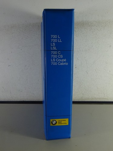 Bmw parts catalog 700 coupe - bmw,