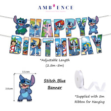 Stitch Birthday Banner