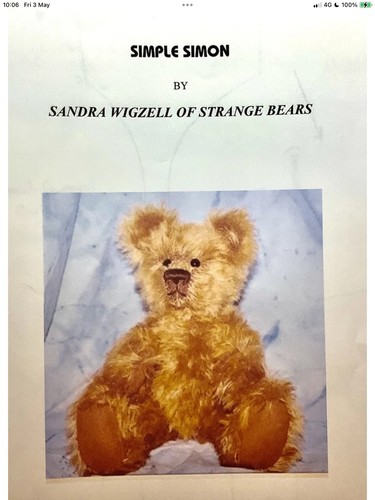 Teddy bear sewing - bear, for
