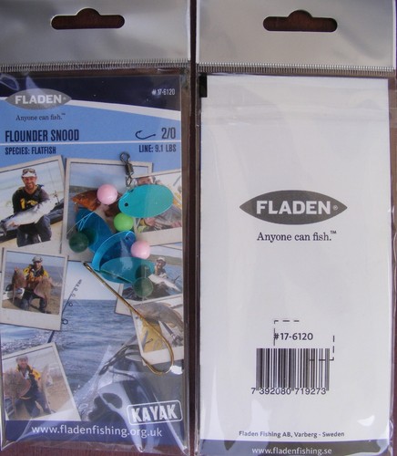 Fladen kayak flounder snood - flounder,