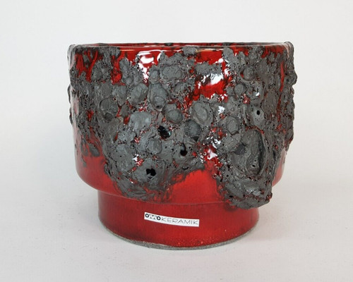 Retro otto keramik planter - otto,