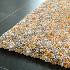 Ochre Dense Pile Shaggy Rug