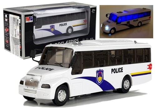 American bus police model - police,