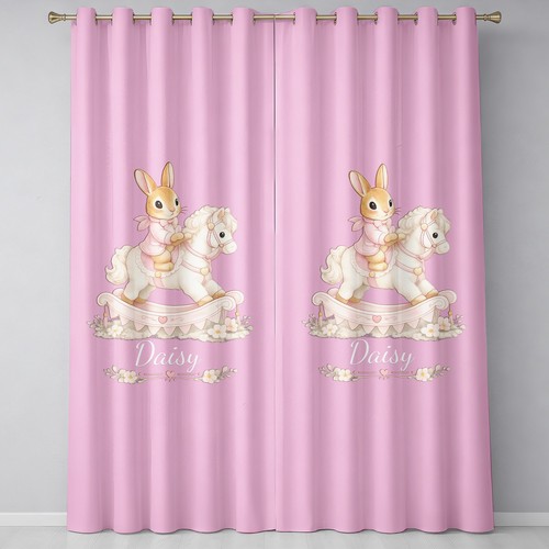 Personalised bunny rocking - bunny,