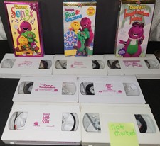 7 Vintage Barney VHS Tapes, 2