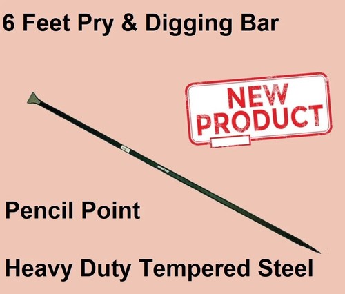 Pry digging bar heavy - ft,