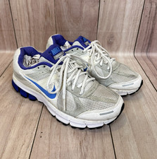 Nike Pegasus 27 Womens Running Shoes 8.5US 396040-144 White Blue Purple