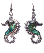 Abalone Paua Shell Seahorse