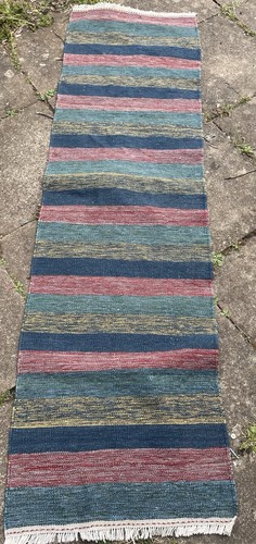 Hand woven tribal runner - hand, rug