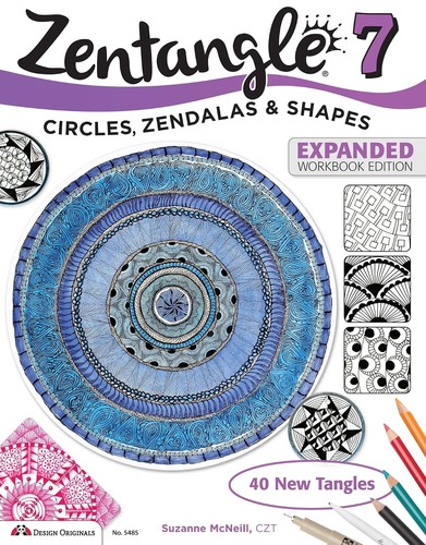 Zentangle inspiring - zentangle, 7: