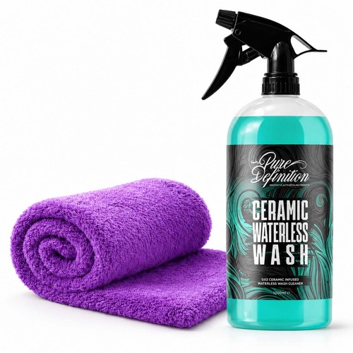 Ceramic waterless wash kit - wash,