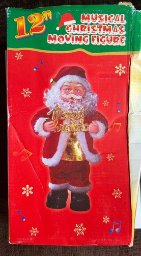 Dancing musical santa claus - dancing,