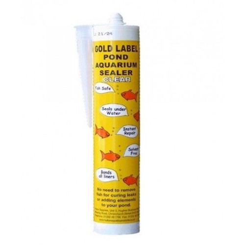 Gold label pond aquarium - label, &