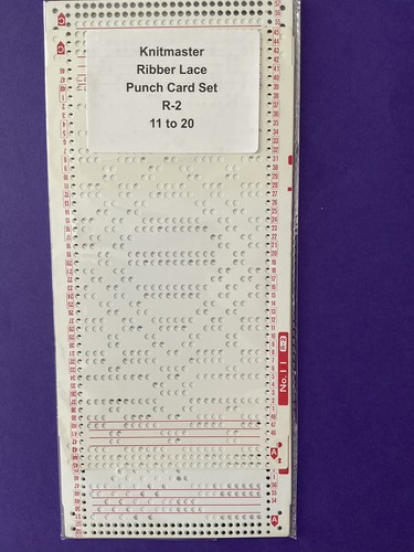 Knitmaster 24st punchcard set - 24st,