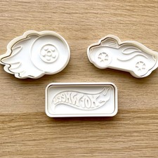 Hot Wheels cookie cutters &