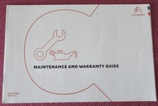 (2020) CITROEN SERVICE BOOK. DISPATCH - GRAND PICASSO  NOT HANDBOOK - MANUAL