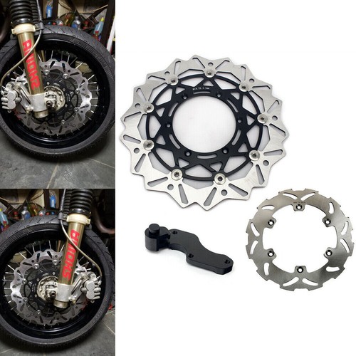 320mm front rear - 320mm,