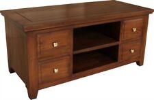 Mahogany Straight TV Unit /