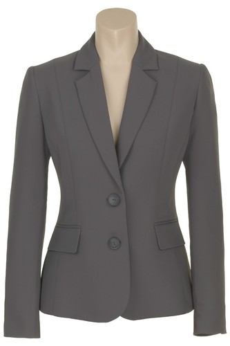 Busy grey ladies suit - busy,