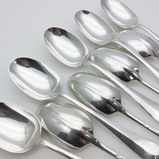 Rattail Pattern 9x Dessert