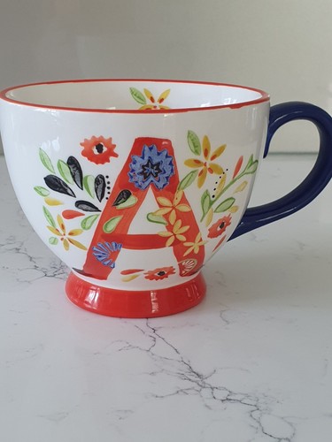 Large joyye handpainted - handpainted, floral