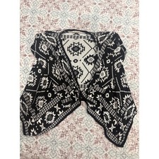 H&M Girls Black White Aztec
