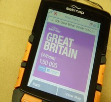 Satmap Map Card GB Whole 1:50