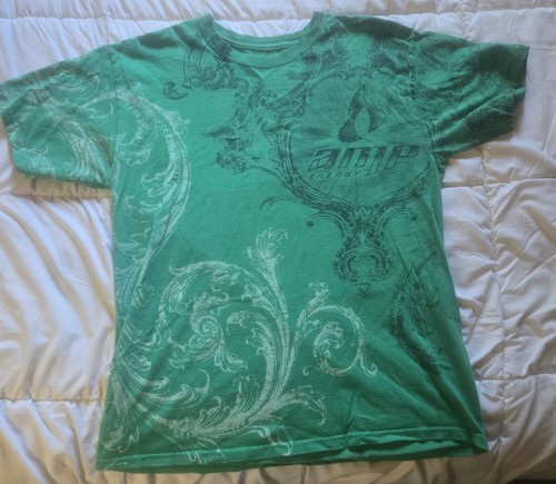 Amp energy shirt y2k grunge - energy,