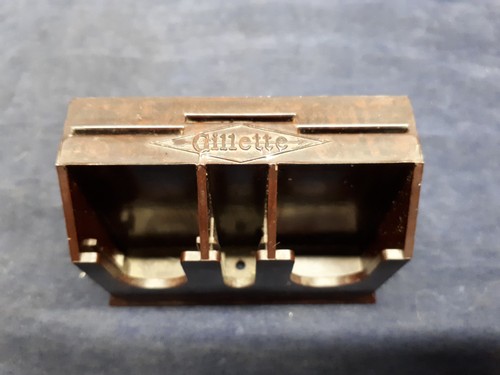 Rare vintage gillette brown - vintage,