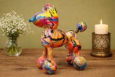 Graffiti Balloon Dog Sculpture