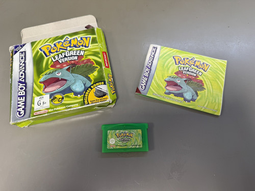 Pokemon leaf green gba - pokemon,