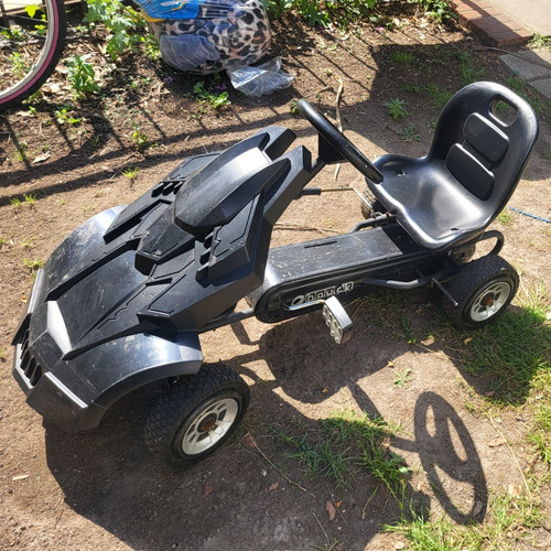 Homcom black pedal ride - black, ride-on