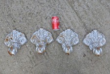 4x old vintage cast iron bath