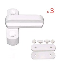Sash Jammer uPVC Window & Door Security Heavy Duty Metal - BLEMISHED - 3 Pack