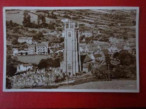 Parish church combe martin - church,,