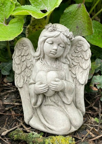 Divine angel stone garden - angel,