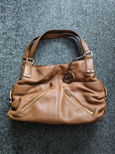 Brown leather michael kors - leather,